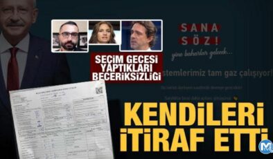 Seçim verilerini CHP sistemine yanlış rakamla aktarmışlar! Beceriksizliği itiraf ettiler