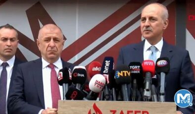 Son dakika: AK Parti’den Zafer Partisi’ne ziyaret! Kurtulmuş ve Özdağ’dan ilk açıklama
