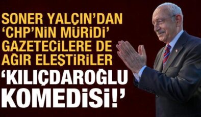 Soner Yalçın’dan Kılıçdaroğlu’na ve “müridi” gibi olan medyasına tepki
