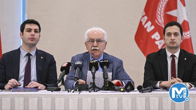 Vatan Partisi Genel Başkanı Perinçek’ten Cumhurbaşkanına destek açıklaması: Halkımızı Erdoğan’a oy vermeye çağırıyoruz