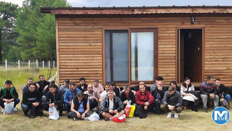 48 günde 1386 kaçak göçmen göçmen yakalandı