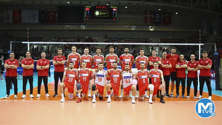 A Milli Erkek Voleybol Takımı’nın yarı finalde rakibi Çekya