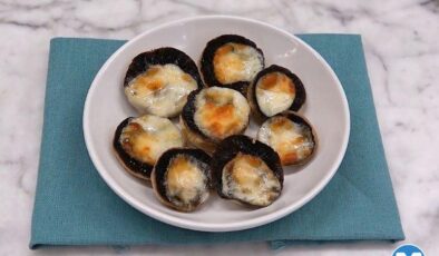 Airfryer’da Kaşarlı Mantar