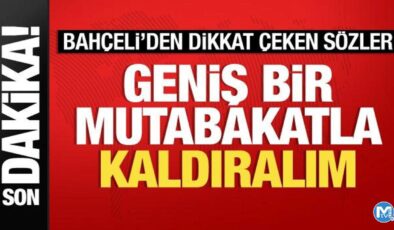 Bahçeli: Üniversite sınavlarını geniş mutabakatla kaldıralım