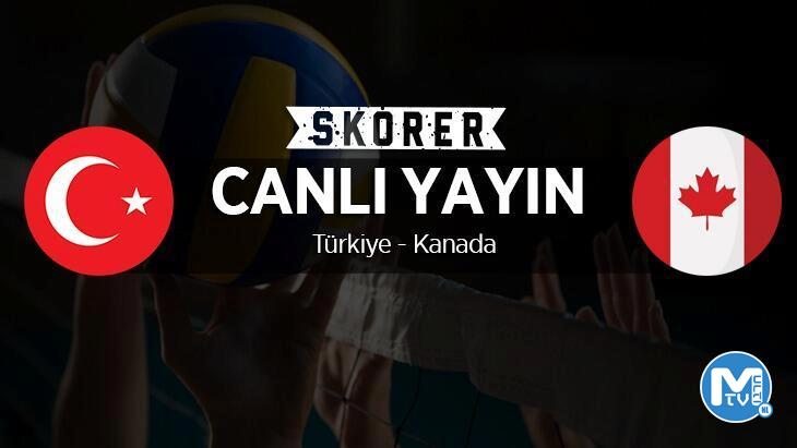 CANLI ANLATIM | Türkiye – Kanada