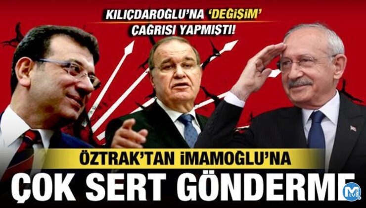 CHP’de iç savaş büyüyor! Faik Öztrak’tan İmamoğlu’na çok sert gönderme: İşini yap