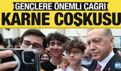 Erdoğan’dan karne alan gençlere çağrı