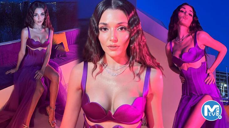 Hande Erçel’den Cannes pozları! ‘Sana kırmızı halılar yakışır’