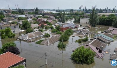 Kakhovka Barajı vurulmuştu: Yükselen su seviyesi 20 cm düştü