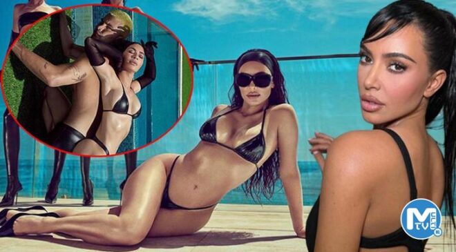 Kim Kardashian’ın ilginç fotoğraf çekimine yorum yağdı!