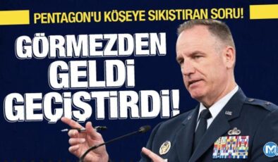 Pentagon’u köşeye sıkıştıran soru: Görmezden geldi, geçiştirdi!