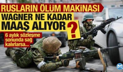 Rusların ölüm makinası Wagner ne kadar maaş alıyor?