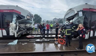 Samsun’da tramvay kazası: 1’i ağır 10 yaralı