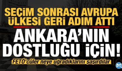 Seçim sonrası o ülkeden FETÖ’ye soğuk duş! Ankara’nın dostluğu için…