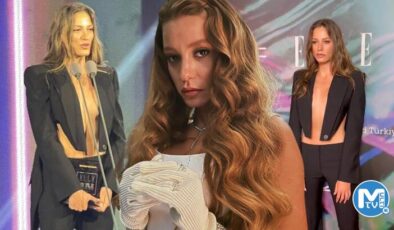 Serenay Sarıkaya’nın frikik önlemi!