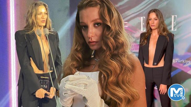 Serenay Sarıkaya’nın frikik önlemi!