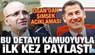 Sinan Oğan’dan Mehmet Şimşek açıklaması: Destek şartımdı