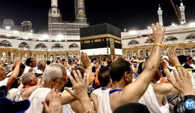 Suudi Arabistan: Yurt dışından hac için gelenlerin sayısı 1,5 milyonu buldu