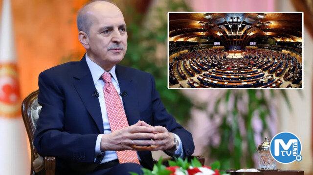 TBMM Başkanı Kurtulmuş AKPM’de onaylanan skandal rapora tepki gösterdi