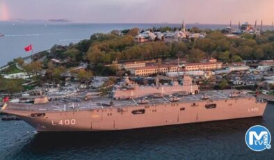 TCG Anadolu gemisini İstanbul’da 36 günde toplam 221 bin 622 kişi ziyaret etti