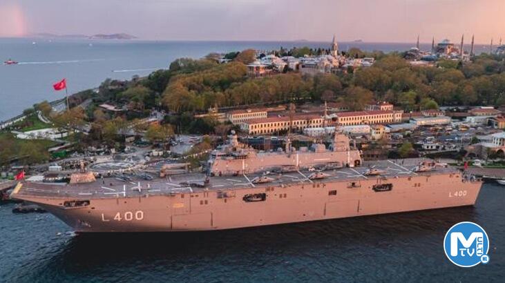 TCG Anadolu gemisini İstanbul’da 36 günde toplam 221 bin 622 kişi ziyaret etti