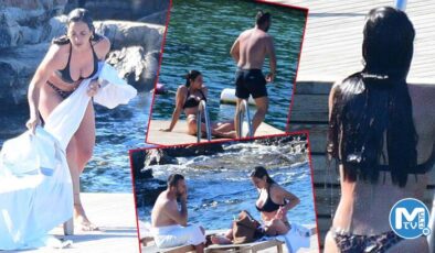 Zehra Çilingiroğlu ile sevgilisi Mürsel Kaya’nın tatil keyfi