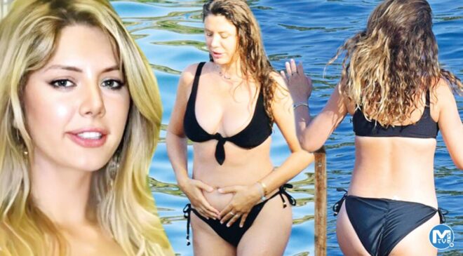 Aysun Kayacı Bodrum’da görüntülendi