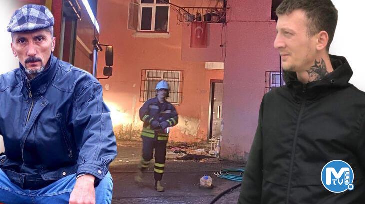 Eşini taciz ettiği iddiasıyla babasını öldürüp, evi ateşe verdi