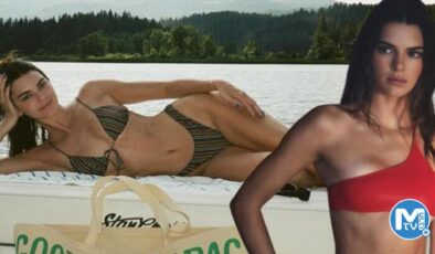 Kendall Jenner’ın bikinili pozlarına beğeni yağdı!