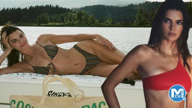 Kendall Jenner’ın bikinili pozlarına beğeni yağdı!