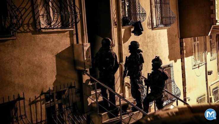 Mersin’de PKK’ya ağır darbe… Operasyona 350 polis katıldı