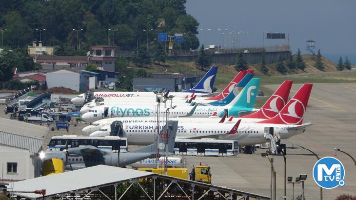 Trabzon Havalimanı tarihinin en yoğun temmuz ayını yaşıyor