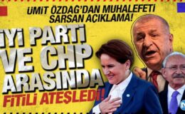 Ümit Özdağ’dan muhalefeti sarsan açıklama! İYİ Parti ve CHP arasında fitili ateşledi!
