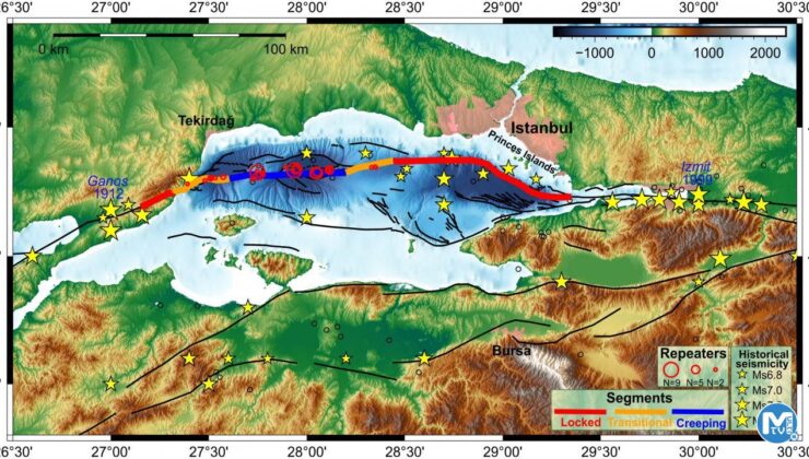 Almanlardan Marmara uyarısı: 7’nin üzerinde deprem gecikmiş durumda