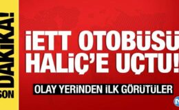 İETT otobüsü Eminönü’nde denize uçtu