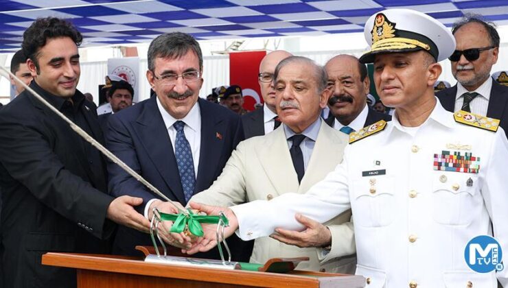 Pakistan MİLGEM Projesi’nin son gemisi de denize indirildi!