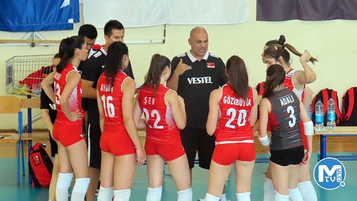 U21 Kadın Milli Voleybol Takımı, Balkan Şampiyonası’na galibiyetle başladı